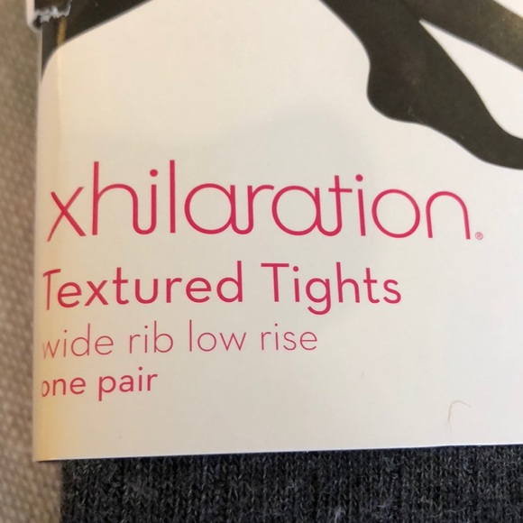 Gray Heather Wide Rib Tights Medium/Tall NEW! - Picture 2 of 5